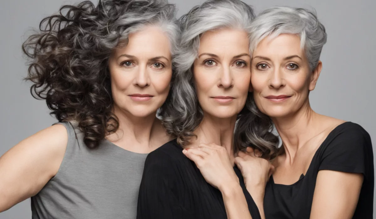 Frauen gegen graue Haare